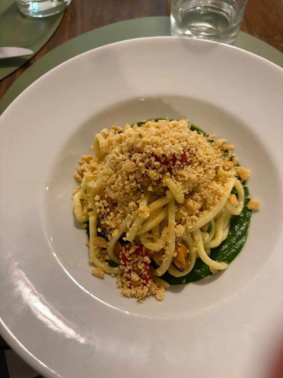 Crema di Zucca con Calamaro Croccante