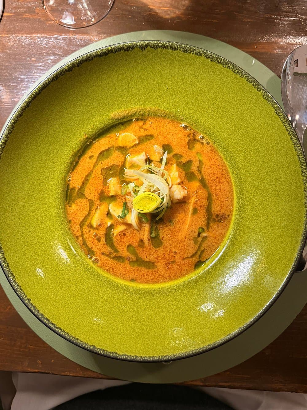 Troccoli con Crema di Bietole, Cozze e Limone